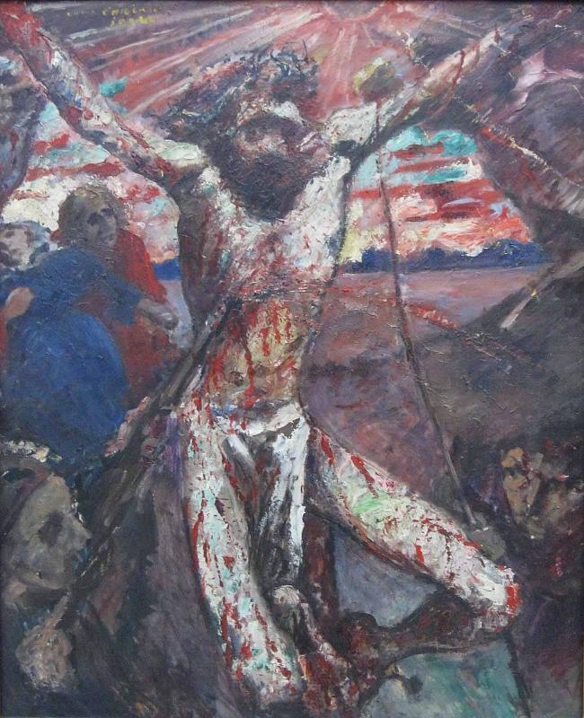 Lovis Corinth Der rote Christus Germany oil painting art